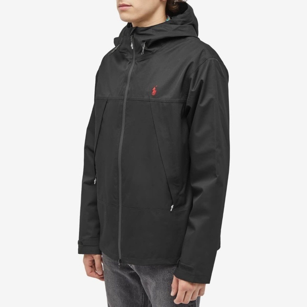 Polo Ralph Lauren Men's Eastland Lined Hooded Jacket in Polo Black size 2x NWOT